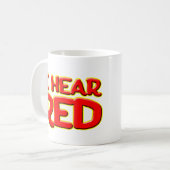 Geluid van RED Coffee-Mok Koffiemok (Voorkant links)
