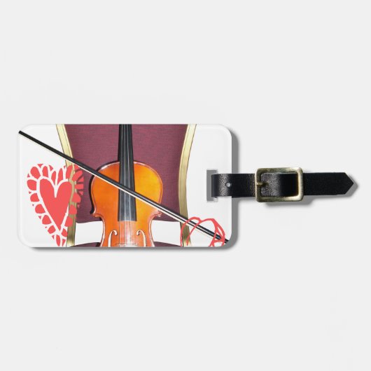 Geluid van v love hakuna matata valentijn bagagelabel (Voorkant horizontaal)