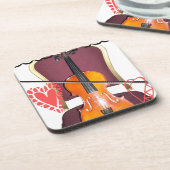 Geluid van v love hakuna matata valentijn bier onderzetter (Linkerzijde)