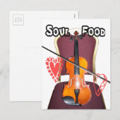 Geluid van v love hakuna matata valentijn feestdagenkaart (Voorkant / Achterkant)