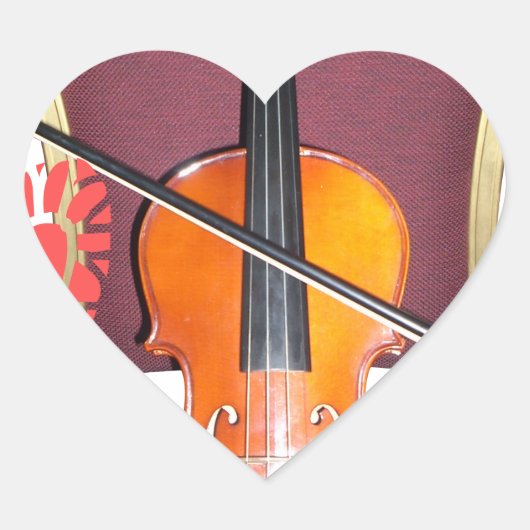 Geluid van v love hakuna matata valentijn hart sticker (Voorkant)