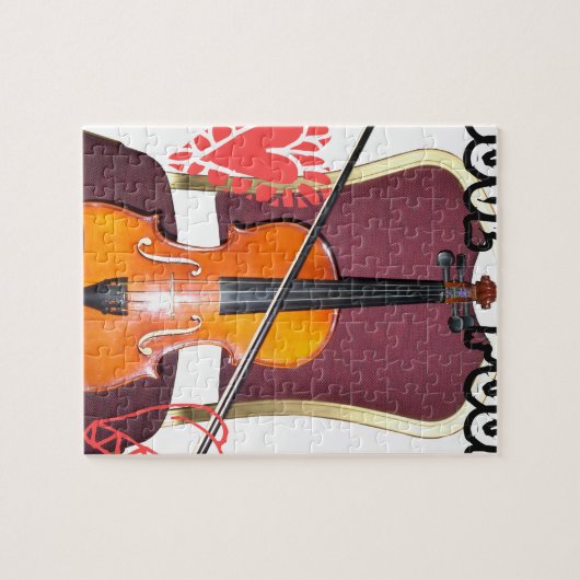 Geluid van v love hakuna matata valentijn legpuzzel (Horizontaal)