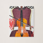 Geluid van v love hakuna matata valentijn legpuzzel (Verticaal)