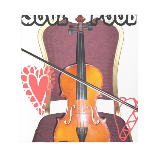 Geluid van v love hakuna matata valentijn notitieblok (Voorkant)