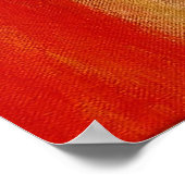 "Geluid wordt langzaam op de zonsopgang gemaakt" P Poster (Hoek)