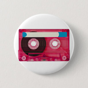 geluidcompacte cassette ronde button 5,7 cm