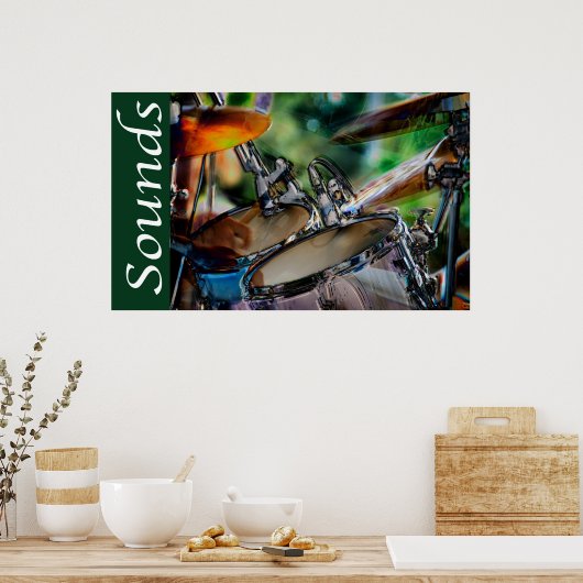 Geluiden Poster (Keuken)