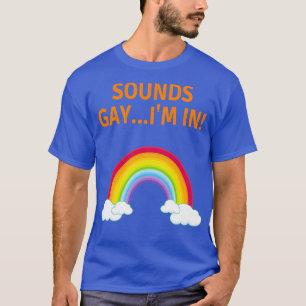 Geluiden tonen me in LGBT Queer T-shirt