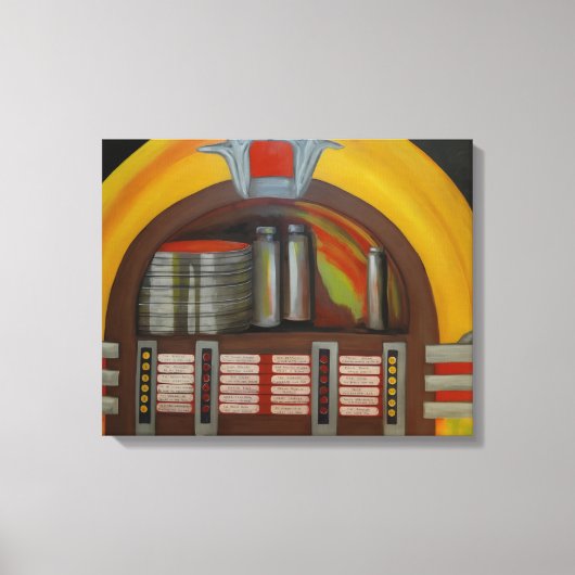 Geluiden van de jaren 60 canvas afdruk (Voorkant)