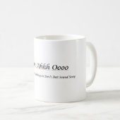 Geluiden van de Speech Language Patholoog Koffiemok (Voorkant rechts)