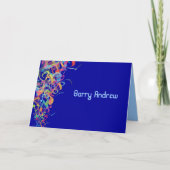 GELUIDEN VAN DE TORAH Bat Bar Mitswa Dank u kaart (Voorkant)