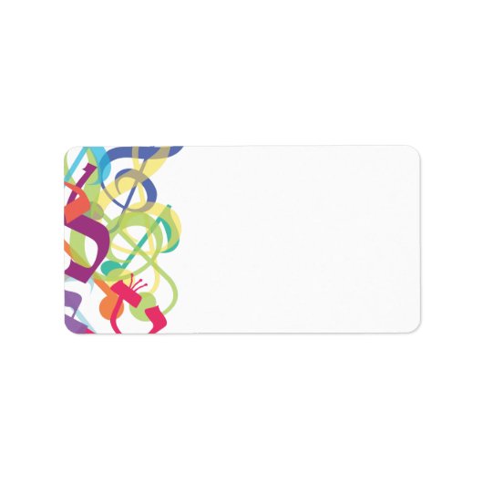 GELUIDEN VAN DE TORAH Druk uw eigen label af (Voorkant)