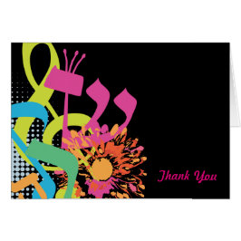 GELUIDEN VAN DE TORAH FLORAL OPGEVOLGD Dank je wel