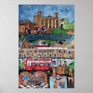 Geluiden van het Londense Poster