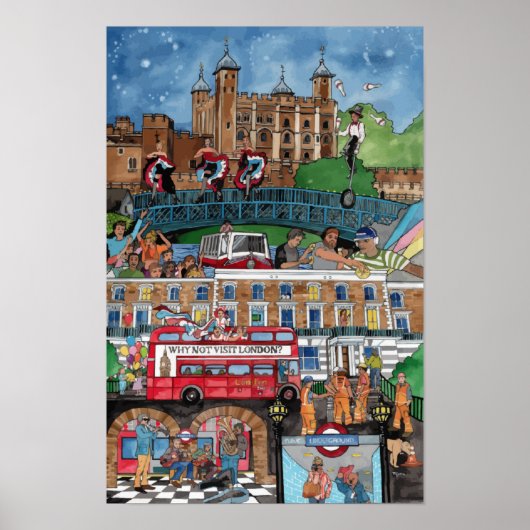 Geluiden van het Londense Poster (Voorkant)