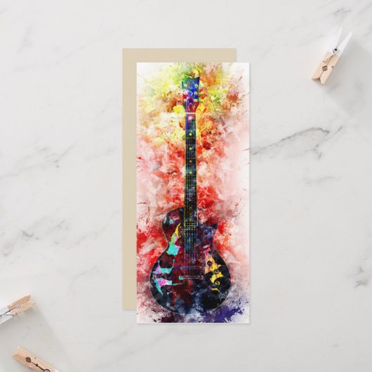 Geluiden van muziek. kaart (Voorkant / Achterkant in situ)