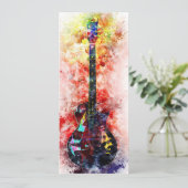 Geluiden van muziek. kaart (Staand voorkant)