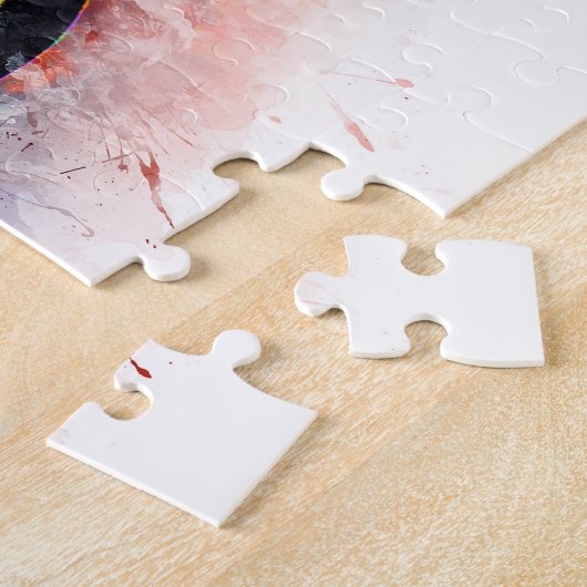 Geluiden van muziek. legpuzzel (Zijkant)