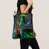 Geluiden van muziek tote bag (Dichtbij)