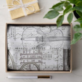 Geluiden van muziekweefselpapier tissuepapier (Geschenk)