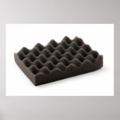 Geluidsabsorberend paneel poster (Voorkant)