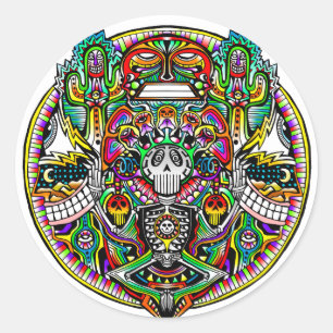 Geluidsbeleving Ronde Sticker