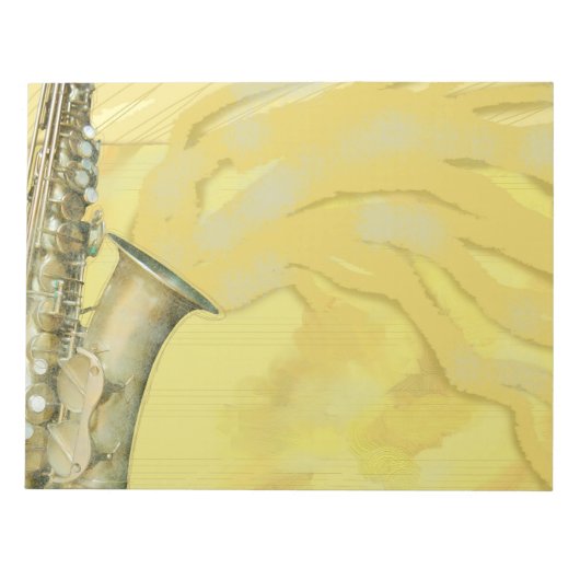 Geluidsblad, notebookblok notitieblok (Voorkant)