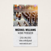 Geluidsboard Mixer | Tech Visitekaartje (Voorkant)