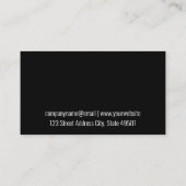 Geluidsboxen | Muziek Equalizer | Creatief Visitekaartje (Achterkant)