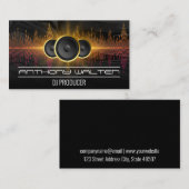 Geluidsboxen | Muziek Equalizer | Creatief Visitekaartje (Voorkant / Achterkant)