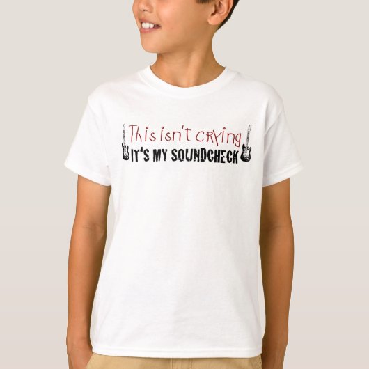 Geluidscontrole drogen t-shirt (Voorkant)