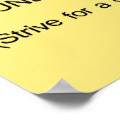 Geluidsdichte putten in een geluidslichaam poster (Hoek)