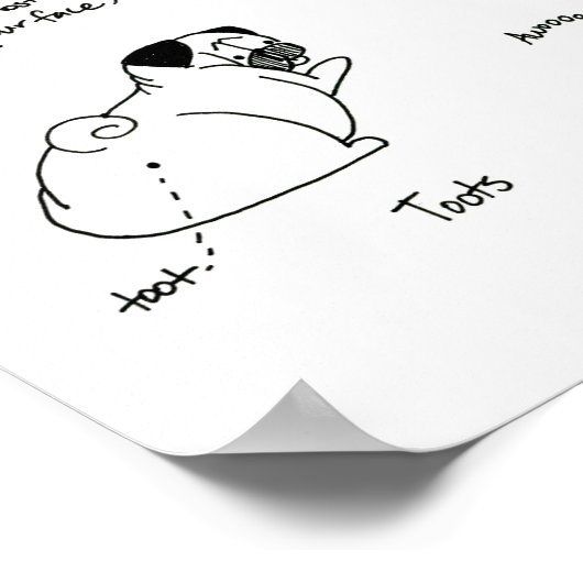 Geluidseffecten van de computer poster (Hoek)