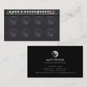 Geluidsengineeringversterkers Visitekaartje (Voorkant / Achterkant)