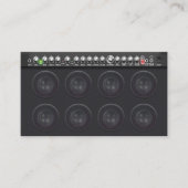 Geluidsengineeringversterkers Visitekaartje (Voorkant)