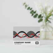 Geluidsgolven Visitekaartje (Staand voorkant)