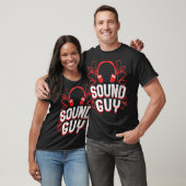 GeluidsGuy Design Audio Engineer Hoofdtelefoonopna T-shirt (Unisex)