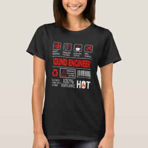 Geluidsingenieur Allrounder Leuk Muziekfeest T-shirt