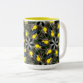 Geluidsingenieur & DJ Yellow Mixer Board Mok (Voorkant rechts)