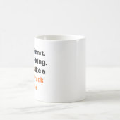 geluidsinstallatie van vuilniswagen koffiemok (Center)