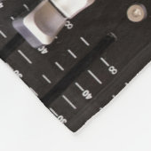 Geluidsmixer controle, evenementenhal. fleece deken (Hoek)