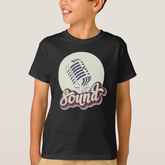 Geluidsmuziek T-shirt (Voorkant)