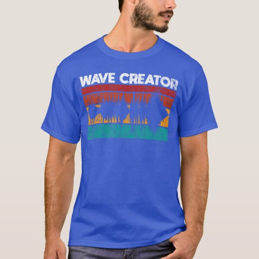 Geluidsontwerper golf maker grappige audio enginee t-shirt (Voorkant)