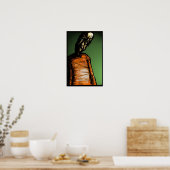 geluidsoverlast met laag geluidsniveau - Gepersona Poster (Keuken)