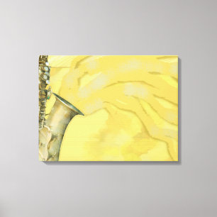 Geluidsplaat, canvas afdruk