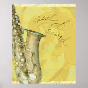 Geluidsplaat, poster