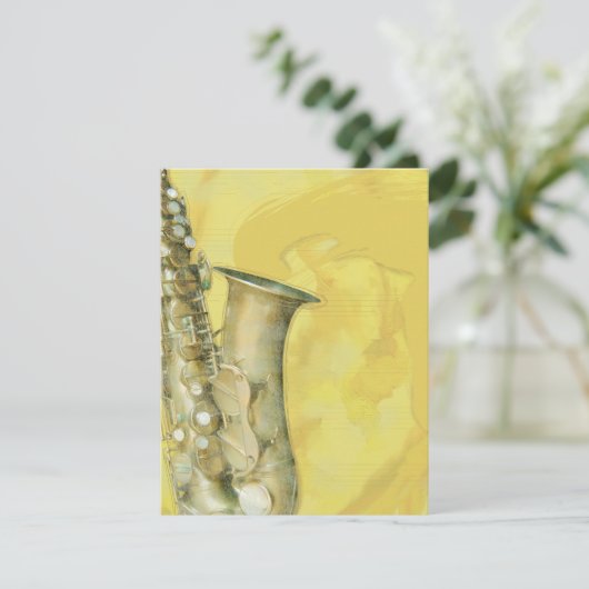 Geluidsplaat, uitnodiging (Staand voorkant)