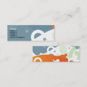 Geluidsprofielkaart Mini Visitekaartje (Voorkant / Achterkant)