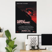 Geluidsstoornis Poster (Thuiskantoor)