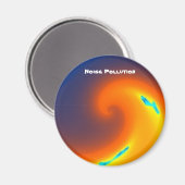 Geluidsstroom Geluidsvervuilingsmagneet Magneet (Voorkant / Achterkant)